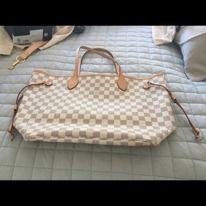 Louis Vuitton neverfull mm in Damien azur